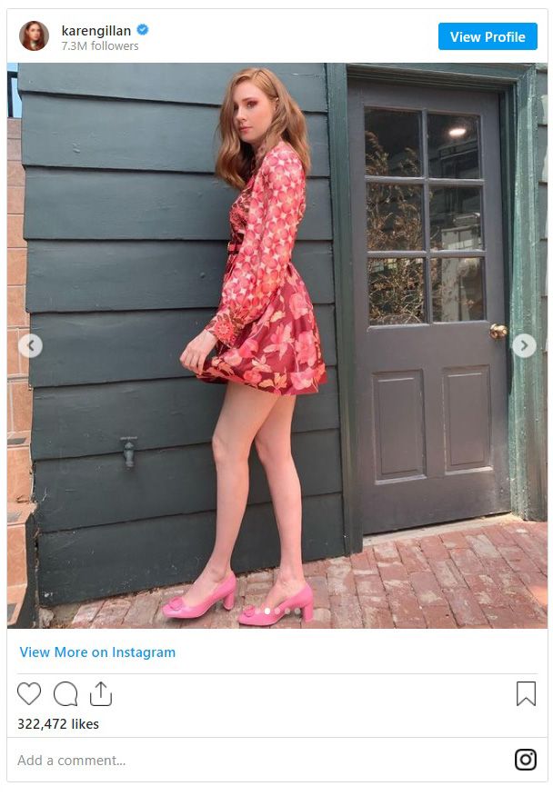 身長180センチ！スタイル抜群のカレン・ギラン（2枚目）