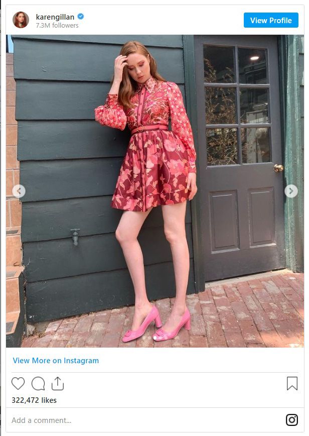 身長180センチ！スタイル抜群のカレン・ギラン（3枚目）