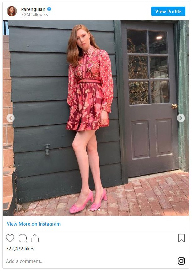 身長180センチ！スタイル抜群のカレン・ギラン（4枚目）