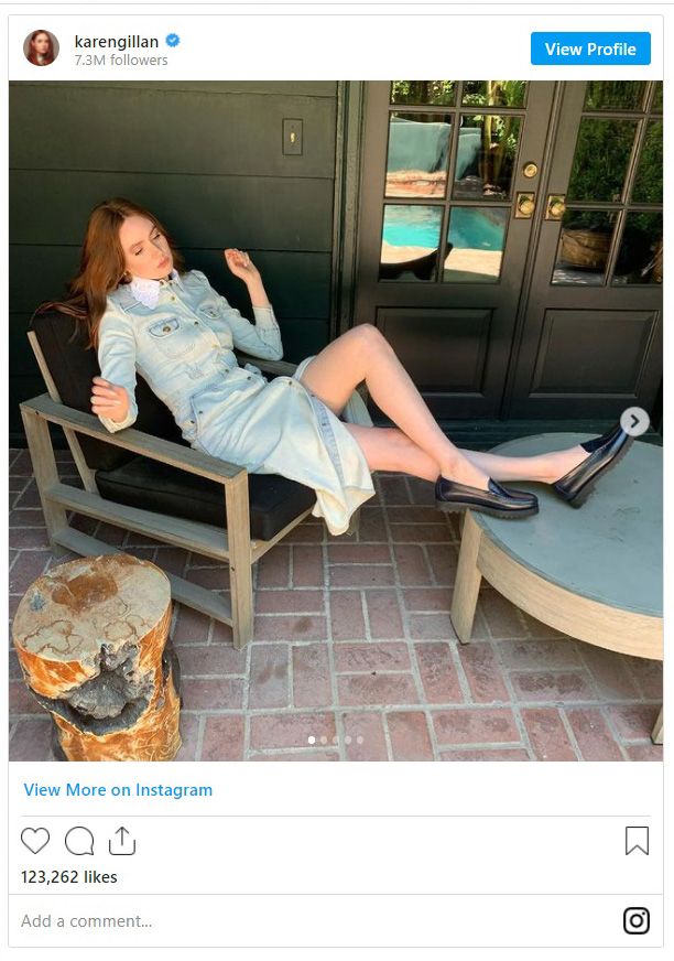 身長180センチ！スタイル抜群のカレン・ギラン（6枚目）