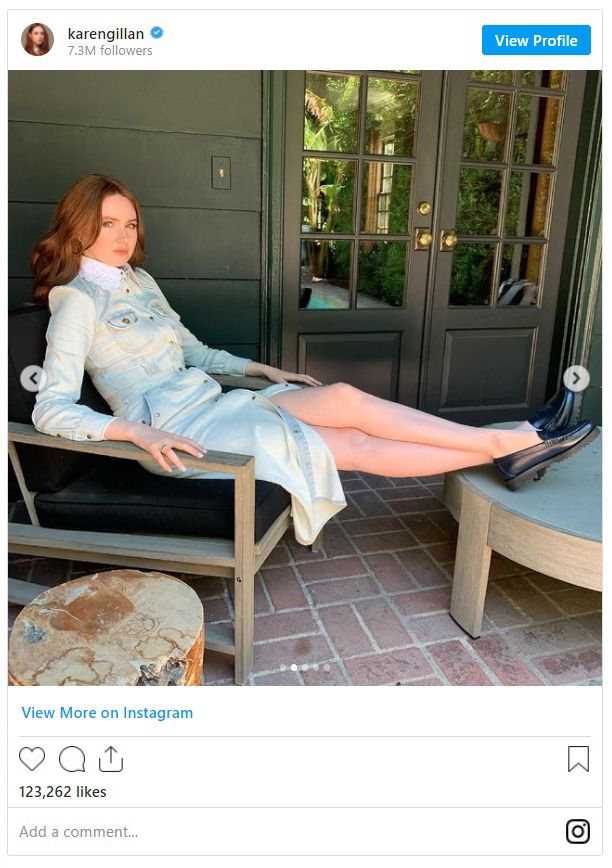 身長180センチ！スタイル抜群のカレン・ギラン（7枚目）