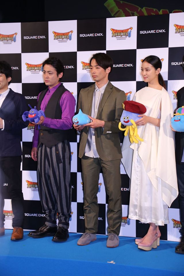 森山未來＆武井咲＆山田孝之！豪華キャスト登場！「ドラゴンクエストヒーローズII 双子の王と予言の終わり」完成披露発表会ギャラリー（4枚目）