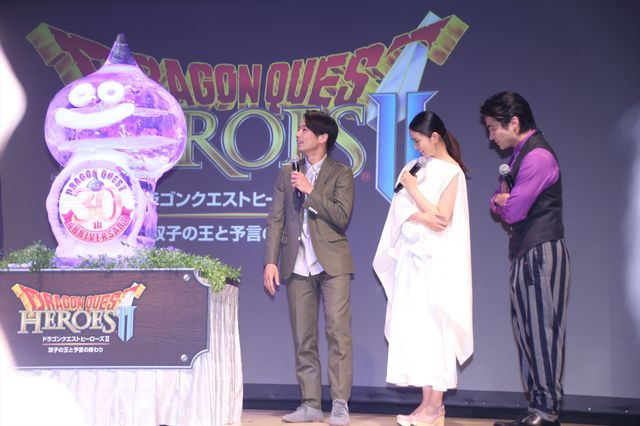 森山未來＆武井咲＆山田孝之！豪華キャスト登場！「ドラゴンクエストヒーローズII 双子の王と予言の終わり」完成披露発表会ギャラリー（14枚目）