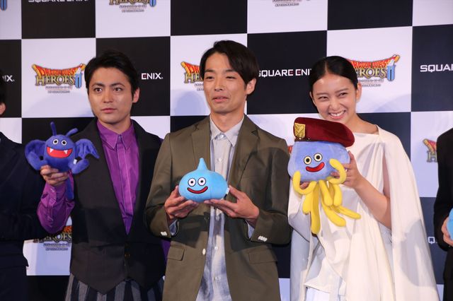 森山未來&武井咲&山田孝之!豪華キャスト登場!「ドラゴンクエストヒーローズII 双子の王と予言の終わり」完成披露発表会ギャラリー