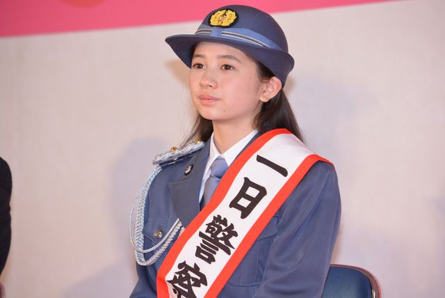 12歳の女優・桜田ひより、新宿署一日署長に就任し自転車事故防止を呼びかける！　画像ギャラリー（3枚目）