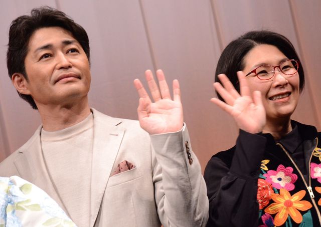 笑福亭鶴瓶、原田知世、上白石萌音、重岡大毅が登壇！『35年目のラブレター』試写会（9枚目）