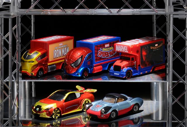 スパイダーマン＆アイアンマンが車になった！トミカ「MARVEL T.U.N.E.」シリーズ第1弾：フォトギャラリー