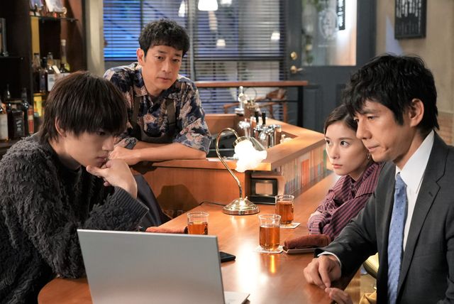 林に詰め寄る凌介「真犯人フラグ」第9話場面カット（4枚目）