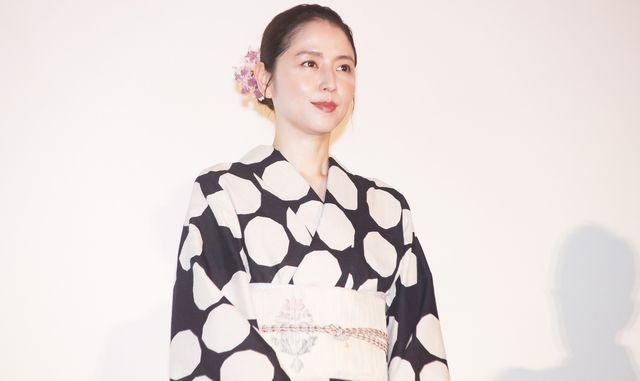 長澤まさみ、艶やか浴衣姿で魅了！『ドールハウス』大感謝舞台挨拶（2枚目）