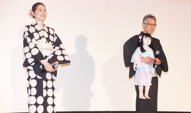 長澤まさみ、艶やか浴衣姿で魅了！『ドールハウス』大感謝舞台挨拶（4枚目）