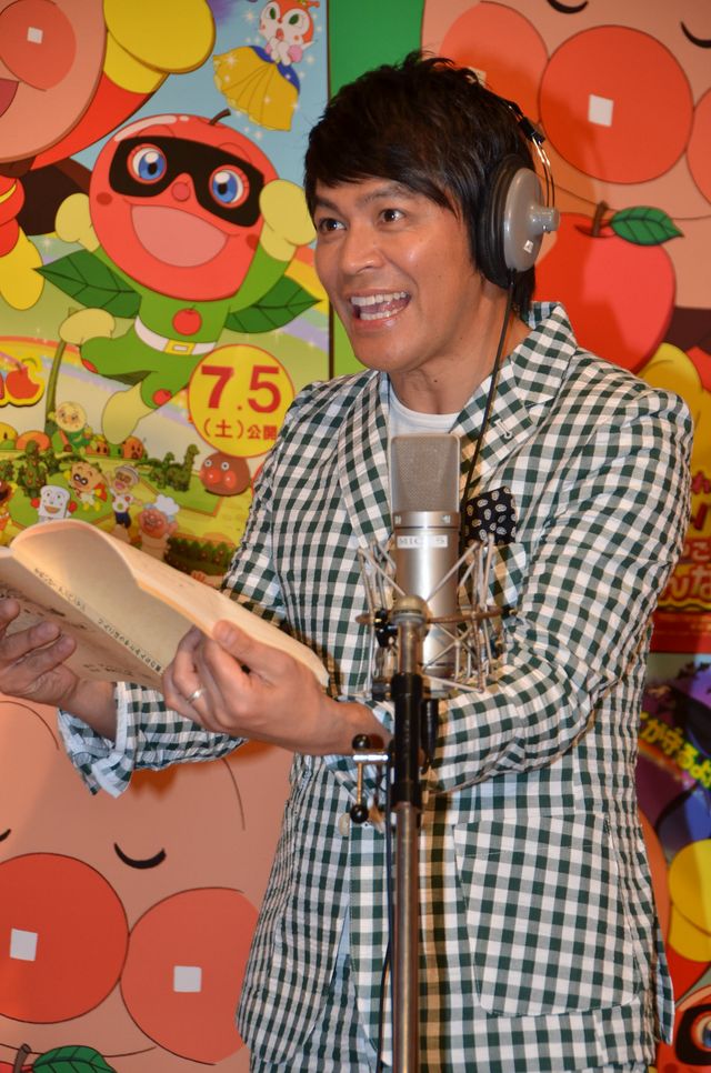 ますだおかだの岡田圭右『アンパンマン』アフレコに挑戦！フォトギャラリー（3枚目）