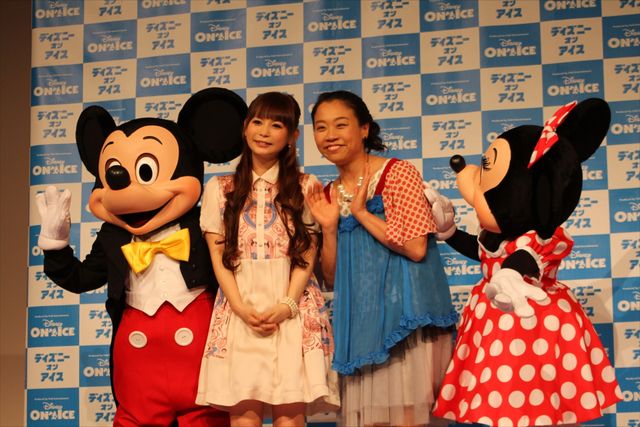 しょこたん、一人でリンクへ…ディズニー・オン・アイス開催会見フォトギャラリー（7枚目）