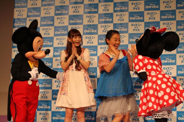 しょこたん、一人でリンクへ…ディズニー・オン・アイス開催会見フォトギャラリー（11枚目）