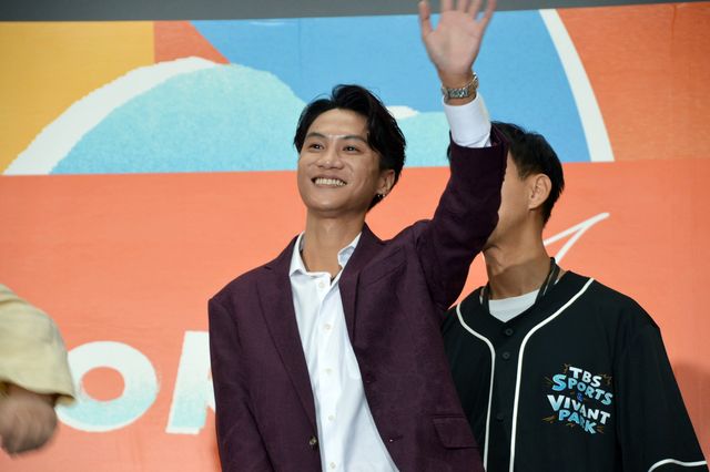 「VIVANT」新庄＆チョッキーが日本で再会！「TBS SPORTS＆VIVANT PARK」オープニングステージ（10枚目）