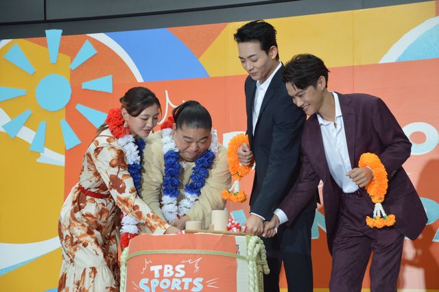 「VIVANT」新庄＆チョッキーが日本で再会！「TBS SPORTS＆VIVANT PARK」オープニングステージ（19枚目）