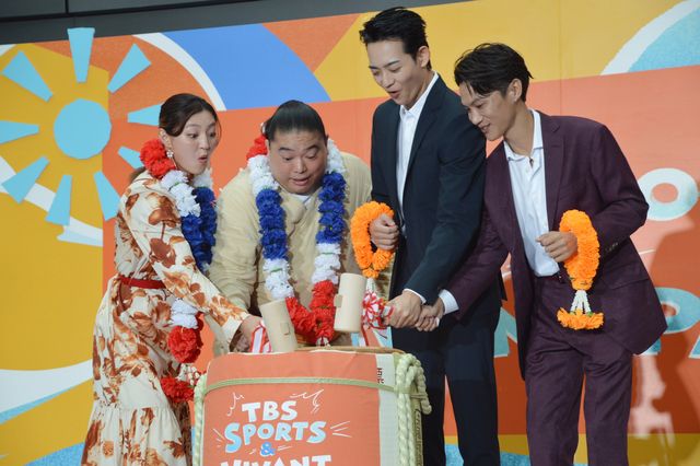 「VIVANT」新庄＆チョッキーが日本で再会！「TBS SPORTS＆VIVANT PARK」オープニングステージ（31枚目）