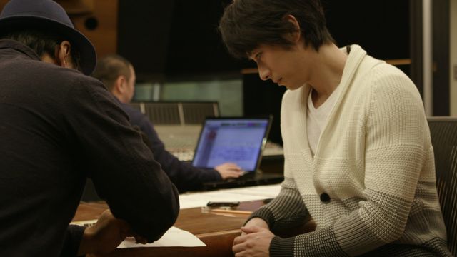 ディーン・フジオカの甘い歌声！レコーディングの様子フォトギャラリー（4枚目）