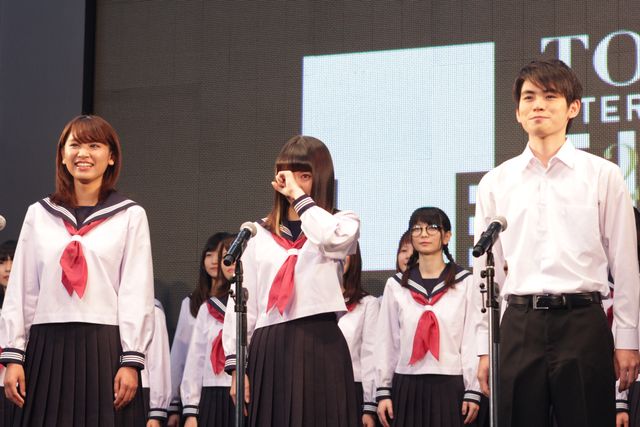 ボカロ曲実写『桜ノ雨』キャストが生合唱！フォトギャラリー（4枚目）