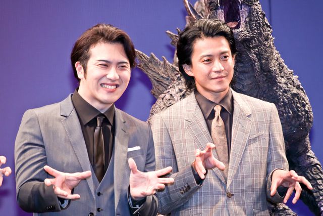 小栗旬、芦田愛菜、田中裕二ら登壇！『ゴジラvsコング』ジャパンプレミアイベント（8枚目）