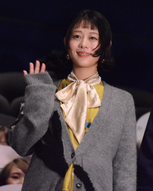 高畑充希、お腹ふっくら元気な姿！『秒速5センチメートル』初日舞台挨拶に登壇（6枚目）