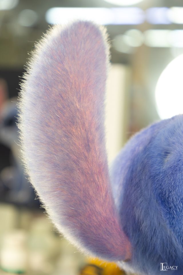 実写版『リロ＆スティッチ』の舞台裏（パペットのスティッチ）（3枚目）