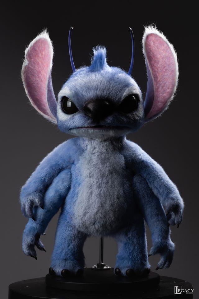 実写版『リロ＆スティッチ』の舞台裏（パペットのスティッチ）（7枚目）