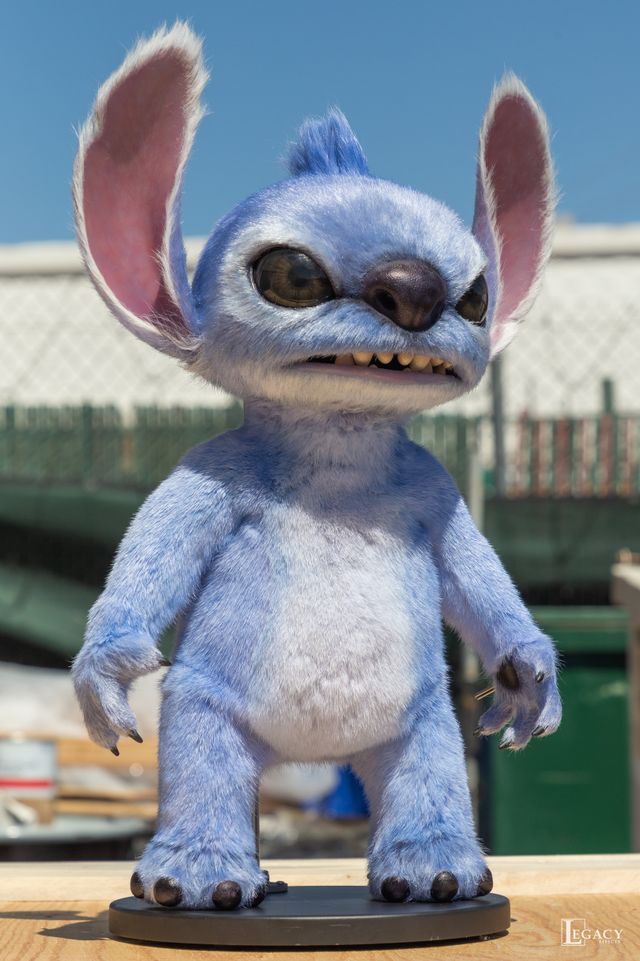 実写版『リロ＆スティッチ』の舞台裏（パペットのスティッチ）（9枚目）