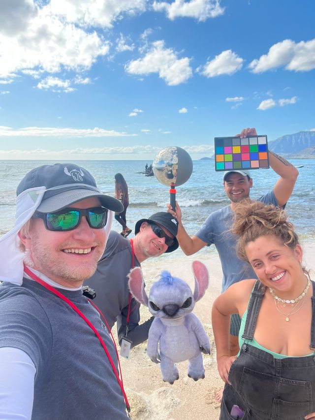 実写版『リロ＆スティッチ』の舞台裏（パペットのスティッチ）（14枚目）