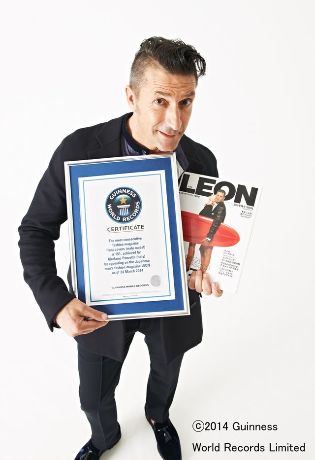 変わらぬかっこよさ！ジローラモ、ギネス世界記録に認定！フォトギャラリー（2枚目）