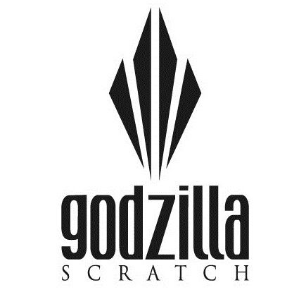 ブランドシリーズの一つ「GODZILLA SCRATCH」ロゴ