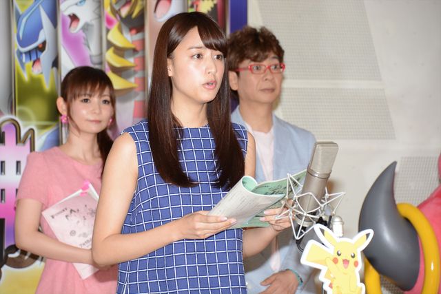 藤原竜也、山寺宏一ににっこり！『ポケモン・ザ・ムービー XY 光輪（リング）の超魔神　フーパ』公開アフレコイベントフォトギャラリー（6枚目）