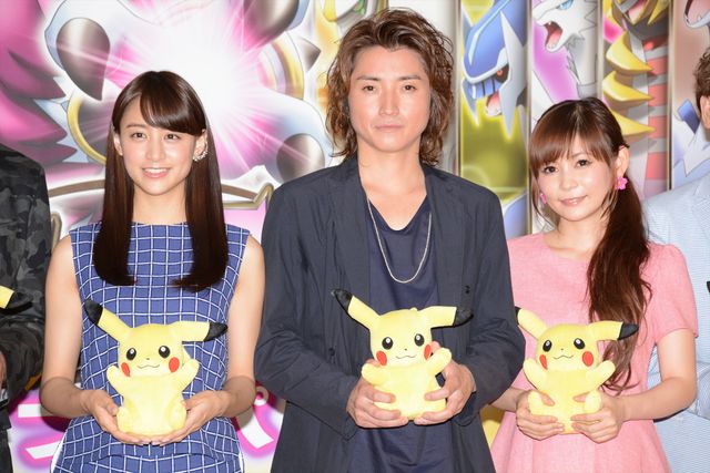 藤原竜也、山寺宏一ににっこり！『ポケモン・ザ・ムービー XY 光輪（リング）の超魔神　フーパ』公開アフレコイベントフォトギャラリー（17枚目）