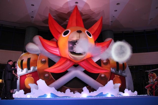 映画『ONE PIECE FILM Z ワンピース フィルム ゼット』イルミネーション点灯式フォトギャラリー（11枚目）