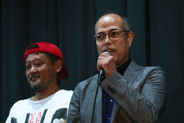【画像ギャラリー】田中要次54歳、初主演作の初日舞台あいさつでセンターに立ちド緊張！：フォトギャラリー