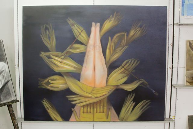 実写映画『ブルーピリオド』眞栄田郷敦×高橋文哉×板垣李光人×桜田ひよりライブ配信の様子（25枚目）