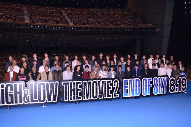 ハイローメンバー、60人が登壇!!『HiGH&LOW THE MOVIE 2 / END OF SKY』完成披露プレミアイベント（20枚目）