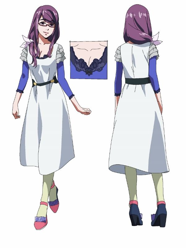 テレビアニメ「東京喰種 トーキョーグール」メインキャラクター設定画（3枚目）