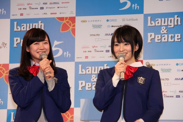 NMB48山本＆渡辺の笑顔！第5回沖縄国際映画祭プログラム発表会見フォトギャラリー：フォトギャラリー