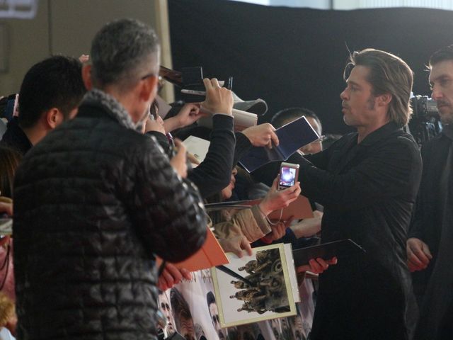 ブラッド・ピット有楽町に降臨！フォトギャラリー（2枚目）