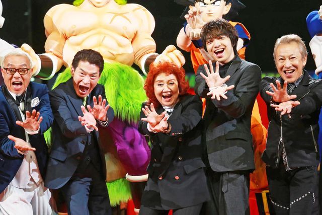 野沢雅子も感激 ドラゴンボール超 ブロリー 武道館プレミアに声優陣集結 シネマトゥデイ 映画の情報を毎日更新