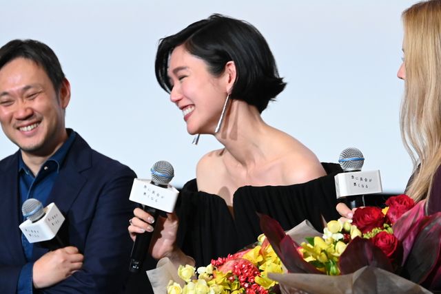 岡本多緒、思わず涙…ヴィルジニー・エフィラ・長塚京三・黒崎煌代・濱口竜介監督『急に具合が悪くなる』ジャパンプレミア（2枚目）