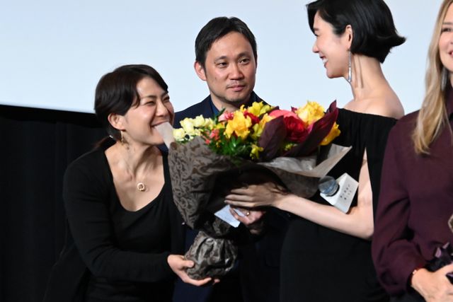 岡本多緒、思わず涙…ヴィルジニー・エフィラ・長塚京三・黒崎煌代・濱口竜介監督『急に具合が悪くなる』ジャパンプレミア（5枚目）