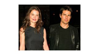 トム・クルーズとケイティ・ホームズ、MTV映画賞にバイクで登場