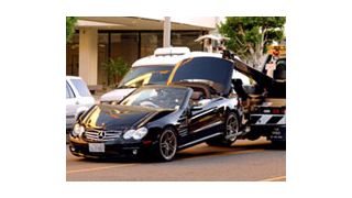 リンジー・ローハン、自動車事故に