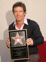 デニス・クエイド、ハリウッドの星を獲得