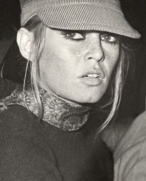 現在71歳のブリジット・バルドー、1968年当時の写真より
