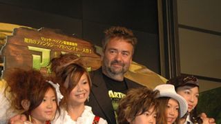 子どもがベッソン監督に直談判！　記者会見場からスター誕生の予感