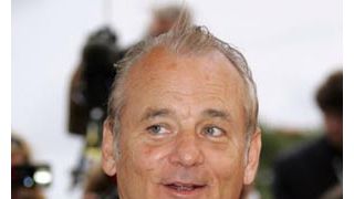 ビル・マーレイ、ゴルフ・カートに乗ってご機嫌?
