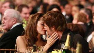 ブラピとジョリー、キス、抱擁のアツアツ…SAG賞でくっつきっぱなし！