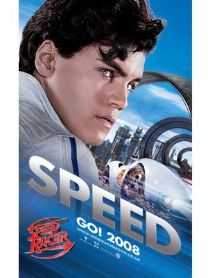 超カッコイイ！マッハ号！世界初公開の『スピード・レーサー』のポスター